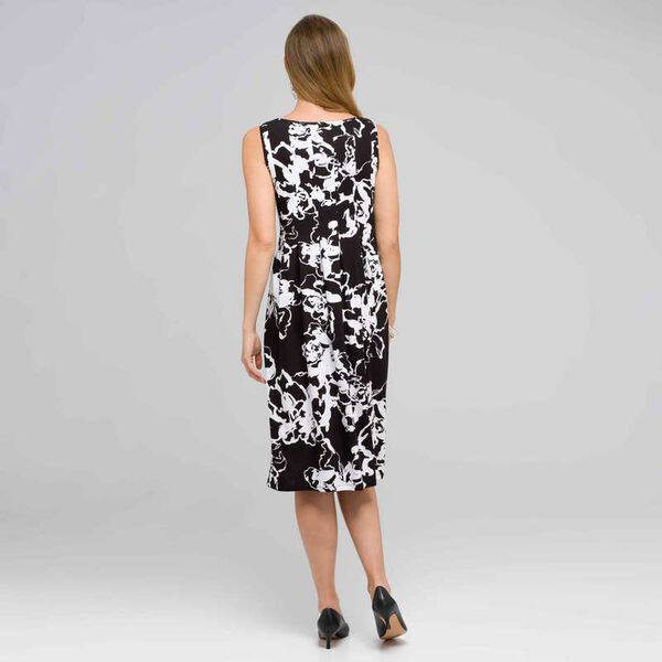 Floral Scoop Neck Tank Dress